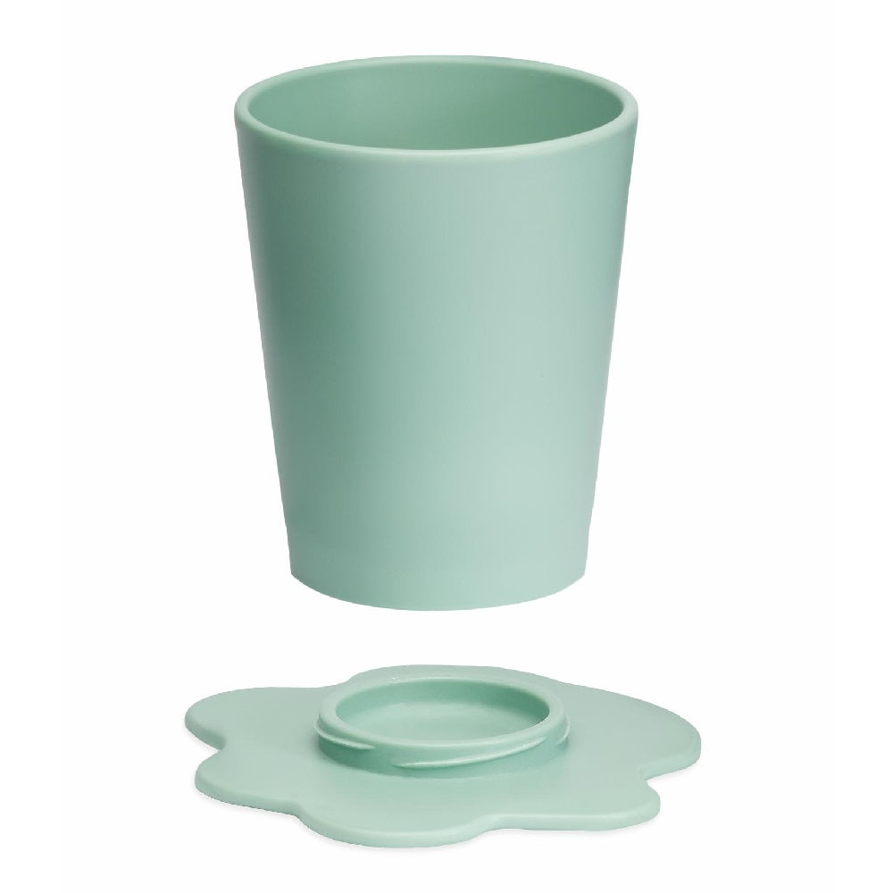 STEDDI open drinkbeker sage groen met afneembare basis
