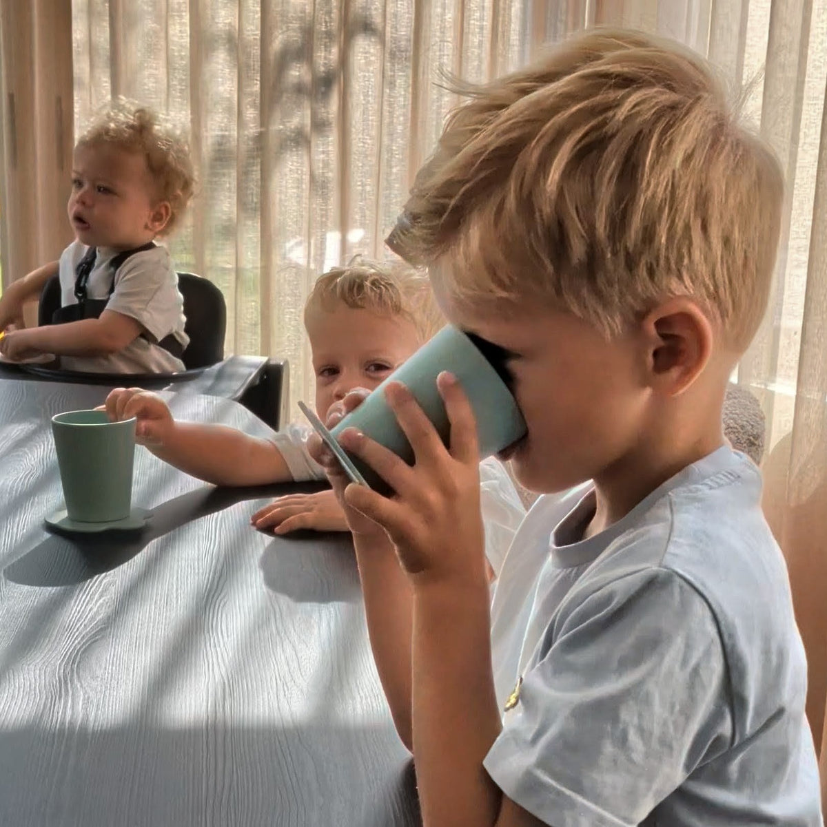 Gezond leren drinken zonder te knoeien