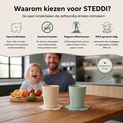 STEDDI kinderbekers - 2 stuks