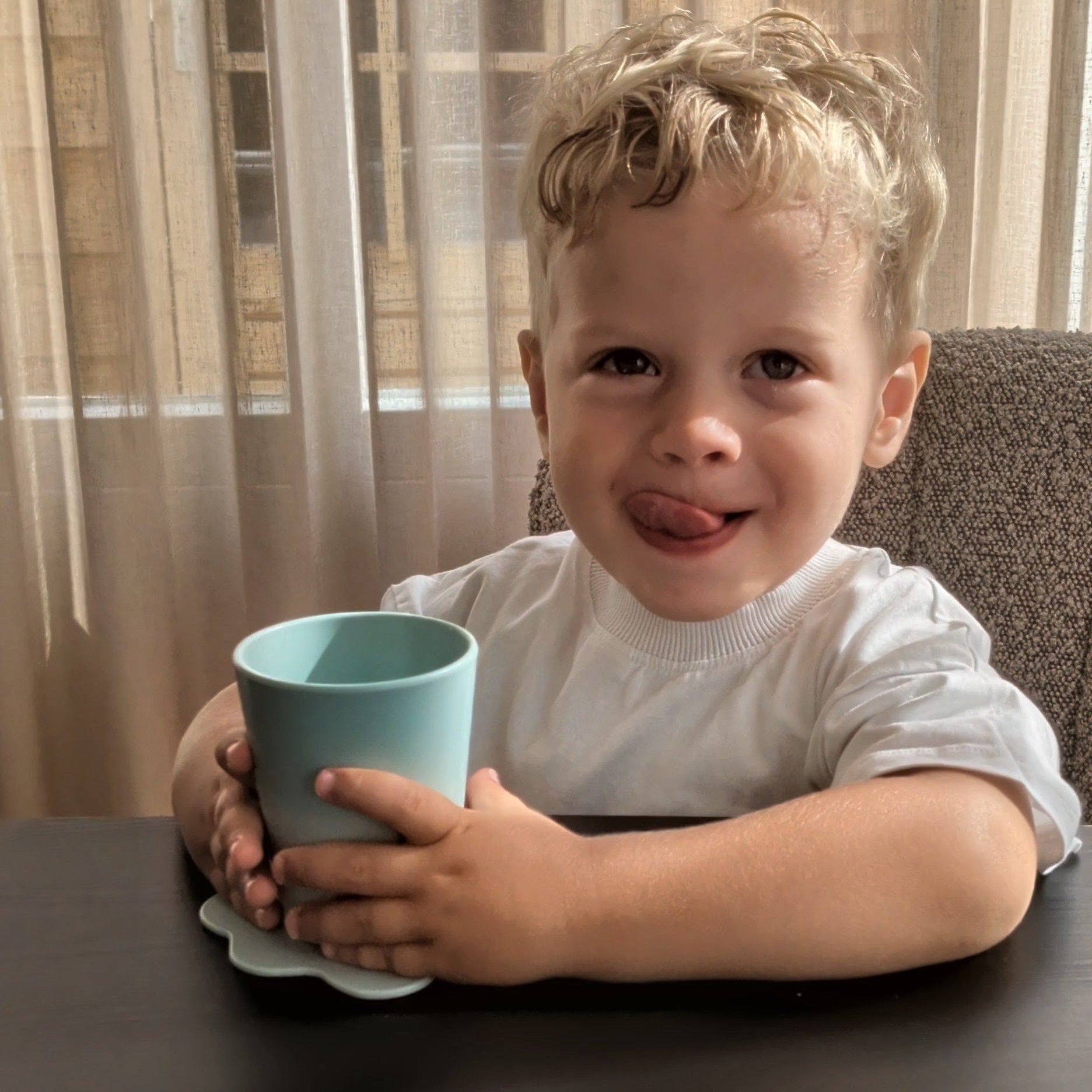 Gezond leren drinken zonder te knoeien